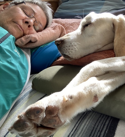 Schlfchen mit Uschi.