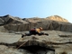 "Sylvie" 6b+: am Pilastro Lomasti<br>Aostatal, 31.10.2005