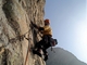 "Sylvie" 6b+: am Pilastro Lomasti<br>Aostatal, 31.10.2005