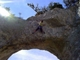"Blu Peria" 6b/c: am Preda istampada am Monte Tuttavista bei Orosei<br>Sardinien, September 2003