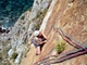 "Arancia Meccanica" 6b+: am Scogliera di Porto di Flavia in Masua<br>Sardinien, Mai 2005