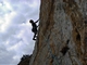 "Megaminimondo" 6b: am Scogliera di Porto di Flavia in Masua<br>Sardinien, 26.09.2008