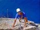 "Litri e litri di vino cattivo" 6b: Scogliera di Pranu Sartu, die Steilklippen von Buggeru<br>Sardinien, September 2003