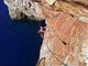 "Il Go" 6a an den Klippen des Cappo die Caccia: bei Alghero<br>Sardinien, 22.09.2008