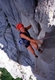 "Faulenzer" 6b+: Kuk od Skradelin / Paklinika<br>Velebit / Kroatien, Mai 2003